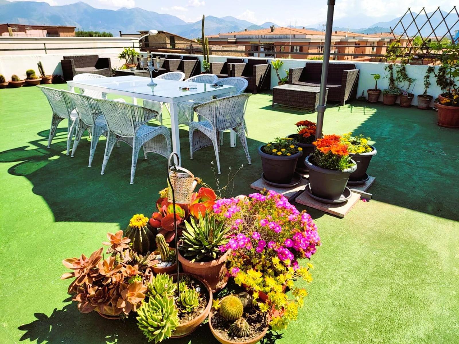 Villa Palazzo Di Donna Panoramic Terraces And Private Parking Strategic To Amalfi Coast, Pompei, Napoli à Sant'Egidio del Monte Albino Extérieur photo